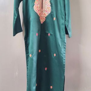 Kurta Set With Kashmiri Embroidery