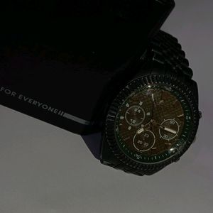 ROADSTER OLIVE GREEN MENS ANALOG WATCH