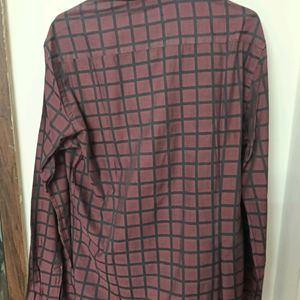 John Louis - Maroon Elegant Shirt