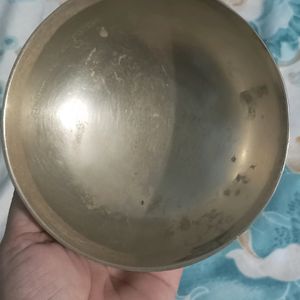 Bronze Kansa Big Mixing Or Serving Bowl