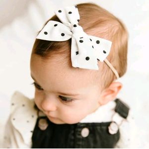 Hair Bow Nylon Headband