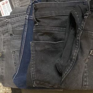 PACK OF 4 JEANS FLAT 300/-