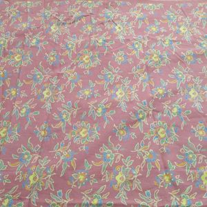 Beautiful Flower Print Single bed Sheet