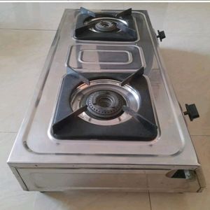 Padmashree LPG Dual Burner Steel Stove...