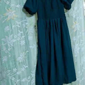 Dark Green Dress