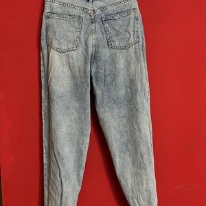 High Waist Blue Jeans 26 Size