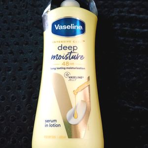 Vaseline Deep Moisture Serum In Lotion 600 ML