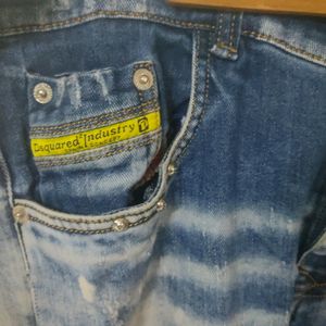 Dsquared2 Imported Denim Pants (Made in Italy)