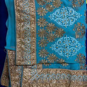 Embroided Saree