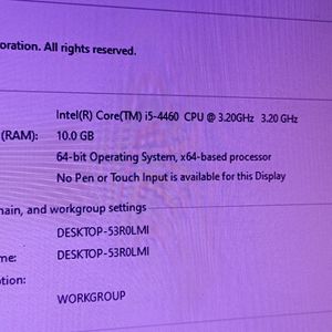 Intel i5 4gen Processor With gigabyte H81 Motherbo