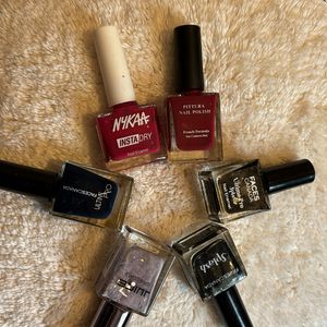 Multi Brand Nail polishes