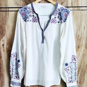 Embroidery Work Cotton Top Size-42