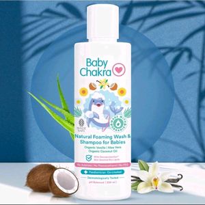 Natural Foaming Wash & Shampoo For Babies😍