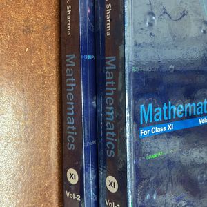 RD sharma Mathematics class 11th vol 1&2