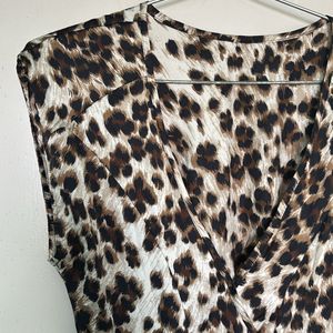 VOV ANIMAL PRINT ELEGANT DRESS