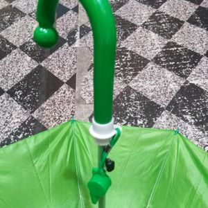 Green Umbrella For Kids