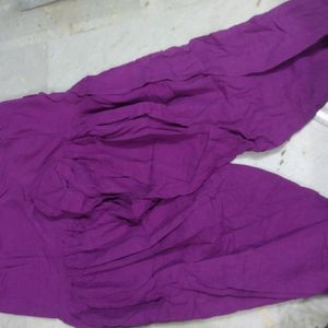 Night Wear Tshirt With Free Patiala Pant