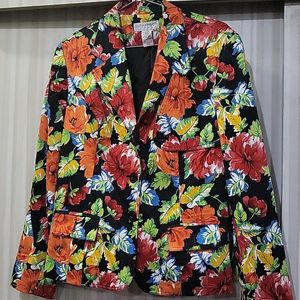 Floral Blazer