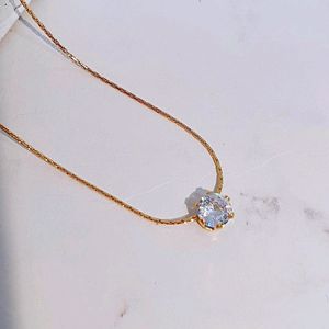 Aura Gold And Silver Necklace