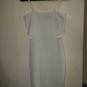 Bodycon White Dress From Street9