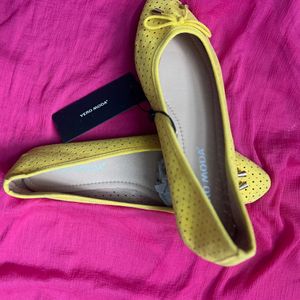 Yellow Ballerina From Veto Moda