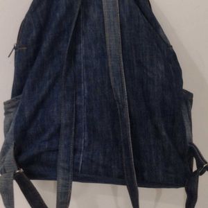 Denim Backpack