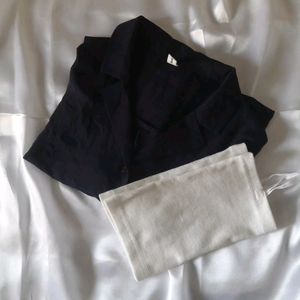 Dark Blue Shirt For Women