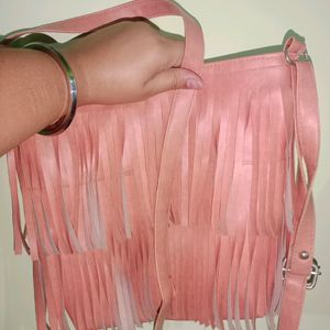 Pink Side Bag