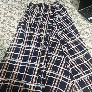 Skirt Beautiful Checkered Blue