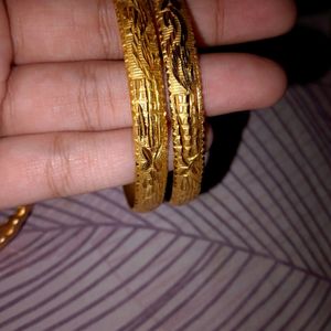 Gold Bangle.