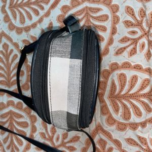 Check Style Sling Bag