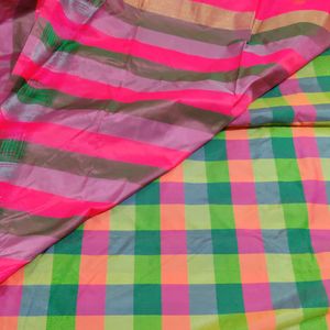 Multicolour 💖💚❤️🧡💙💜 Kattam Saree