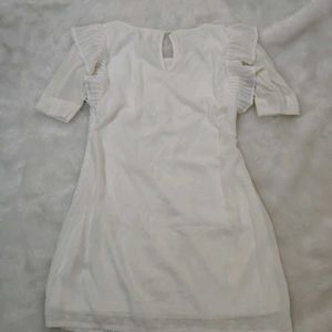 Imported Chiifon Chikankari Dress