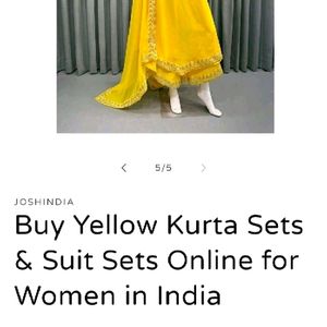 Vairal Kurta Set 💛