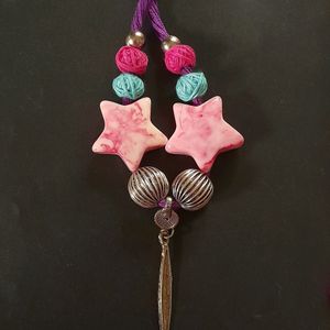 Two Handmade Neckpieces
