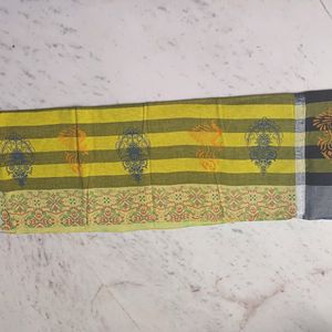 Lightly Used Mangalagiri Cotton Saree