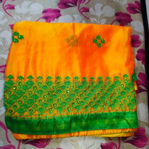 Embroidery Saree