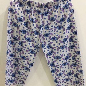 LILO and STITCH Toon Print 3/4th Short Pajama Pants