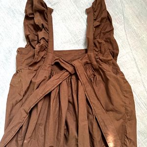 Cute Brown Empire Top