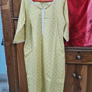 Yellow Libas Kurta