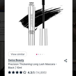 SwissBeauty Precision Thickening Long Lash Mascara