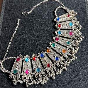 Silver Antique Necklace