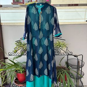 Ethnic double layered kurta