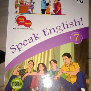 Speak English Text Book +CD 📀