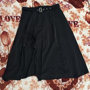 Skirt with inbuilt short