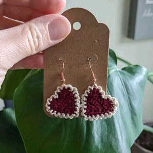 Crochet 🧶 Earrings 😍