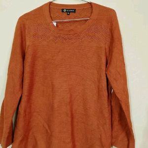 Rust Woolen Top