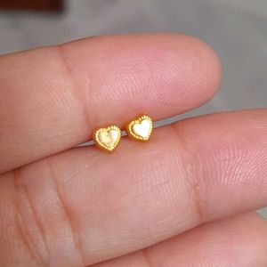 Beautiful New Heart ❤️ Shape Studs