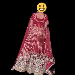 Bridal Lehenga Set Heavy