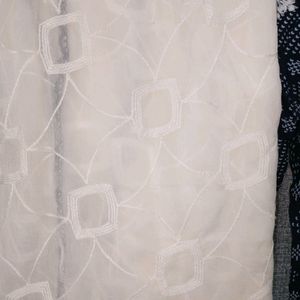 Chikankari Kurta Set With Plazo And Dupatta